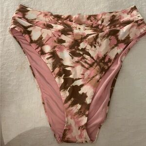Never worn high cut cheeky aerie bikini bottoms XXL